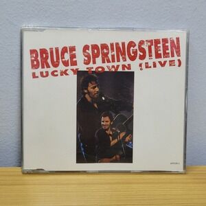 Bruce Springsteen Lucky Town Live UK Import 3 CD Maxi‎ 1993 Columbia Records